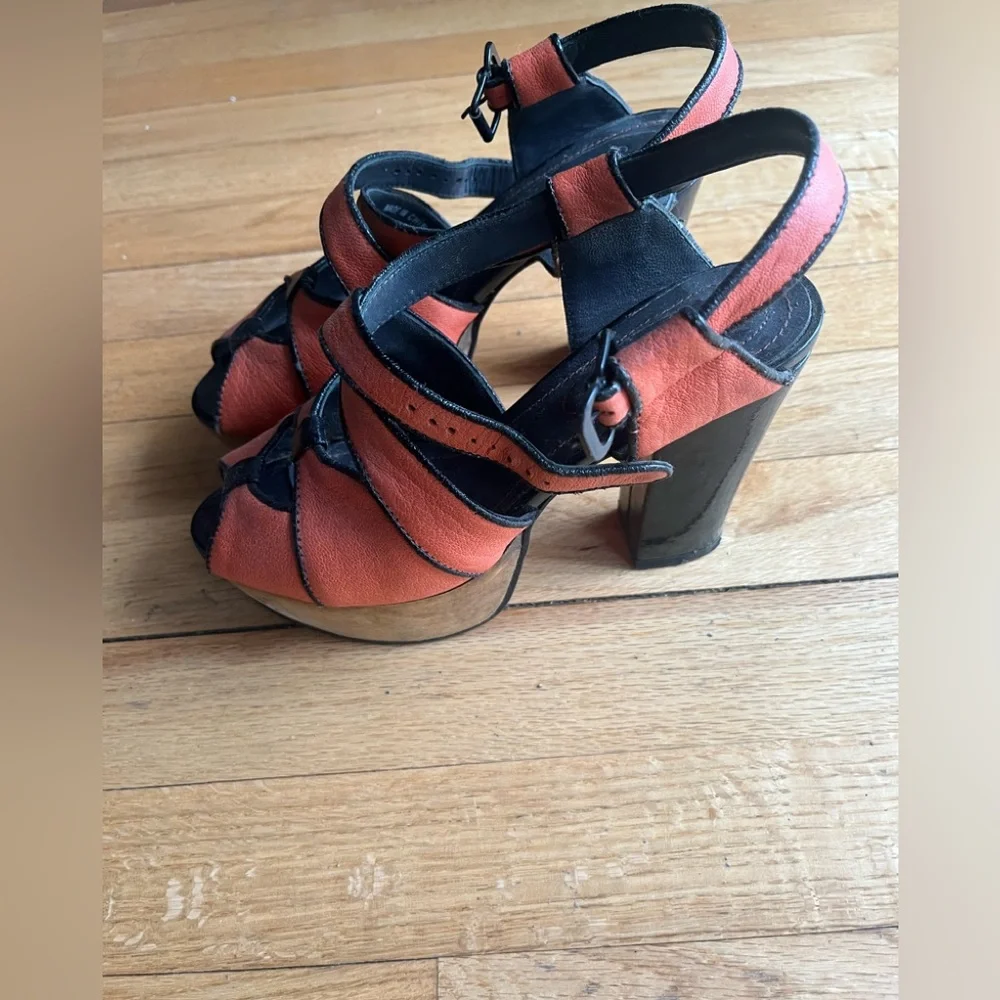 See by Chloe Stylish Women's Sandals in Red and Black - Picture 3 of 3